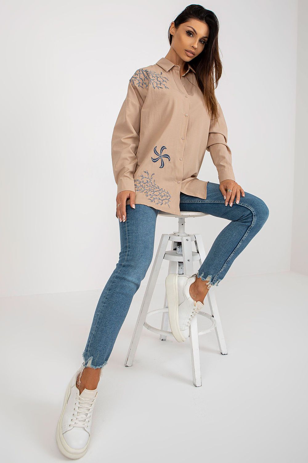 Chemise manche longue model 181628 Factory Price